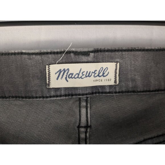 Madewell Jeans Womens Size 28 Gray High Riser Skinny - Picture 2 of 10
